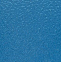 Наружная отделка недорогой двери порошковой краской РАЛ голубой 5015