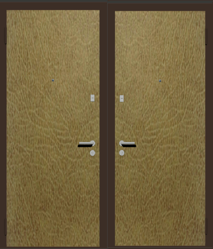 Дешевая входная металлическая дверь с отделкой винилискожа бежевая