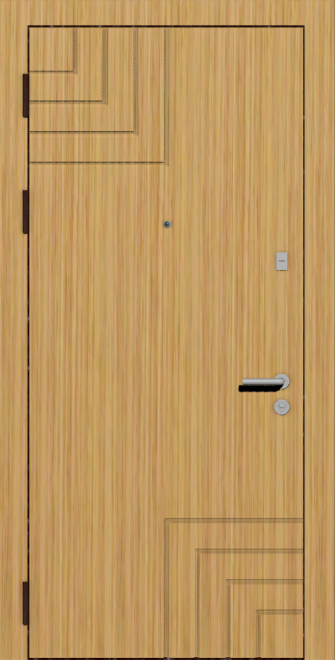 Дверная мдф панель современная фрезеровка