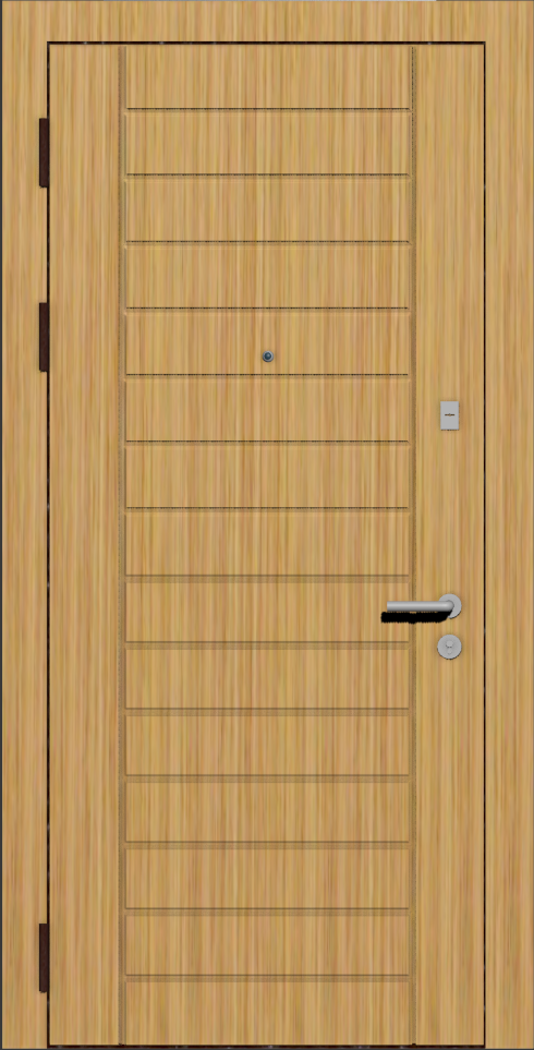 Дверные панели с современным рисунком фрезеровки