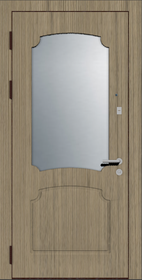 Входная дверь с зеркалом Одинцово